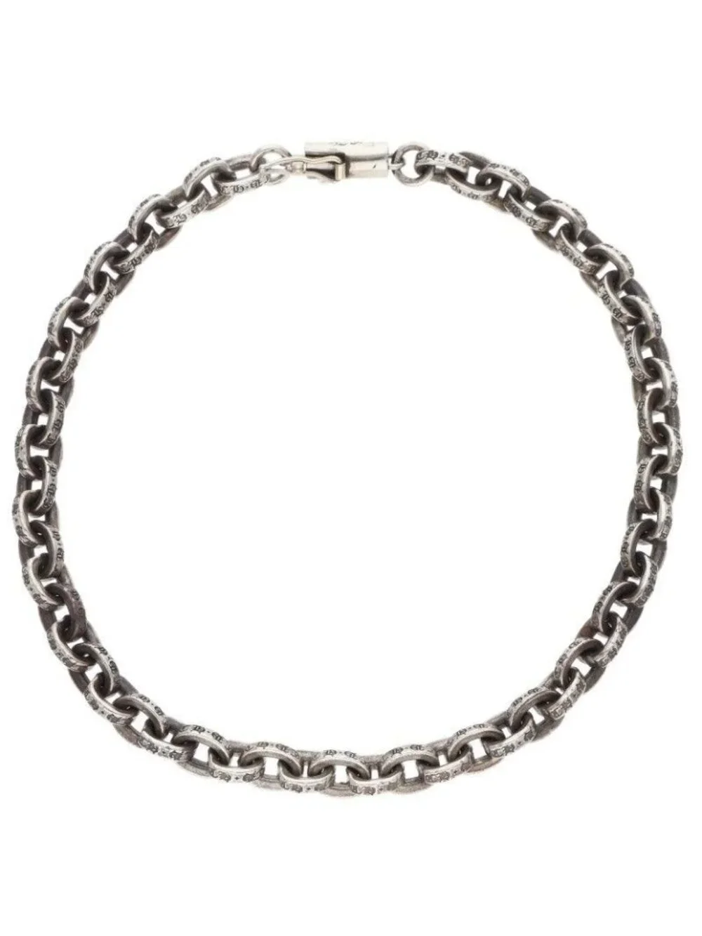 Chrome Hearts Paper Chain Silver Bracelet